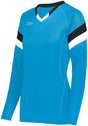 High Five Ladies TruHit Tri-Color Long Sleeve Volleyball Jersey High Five