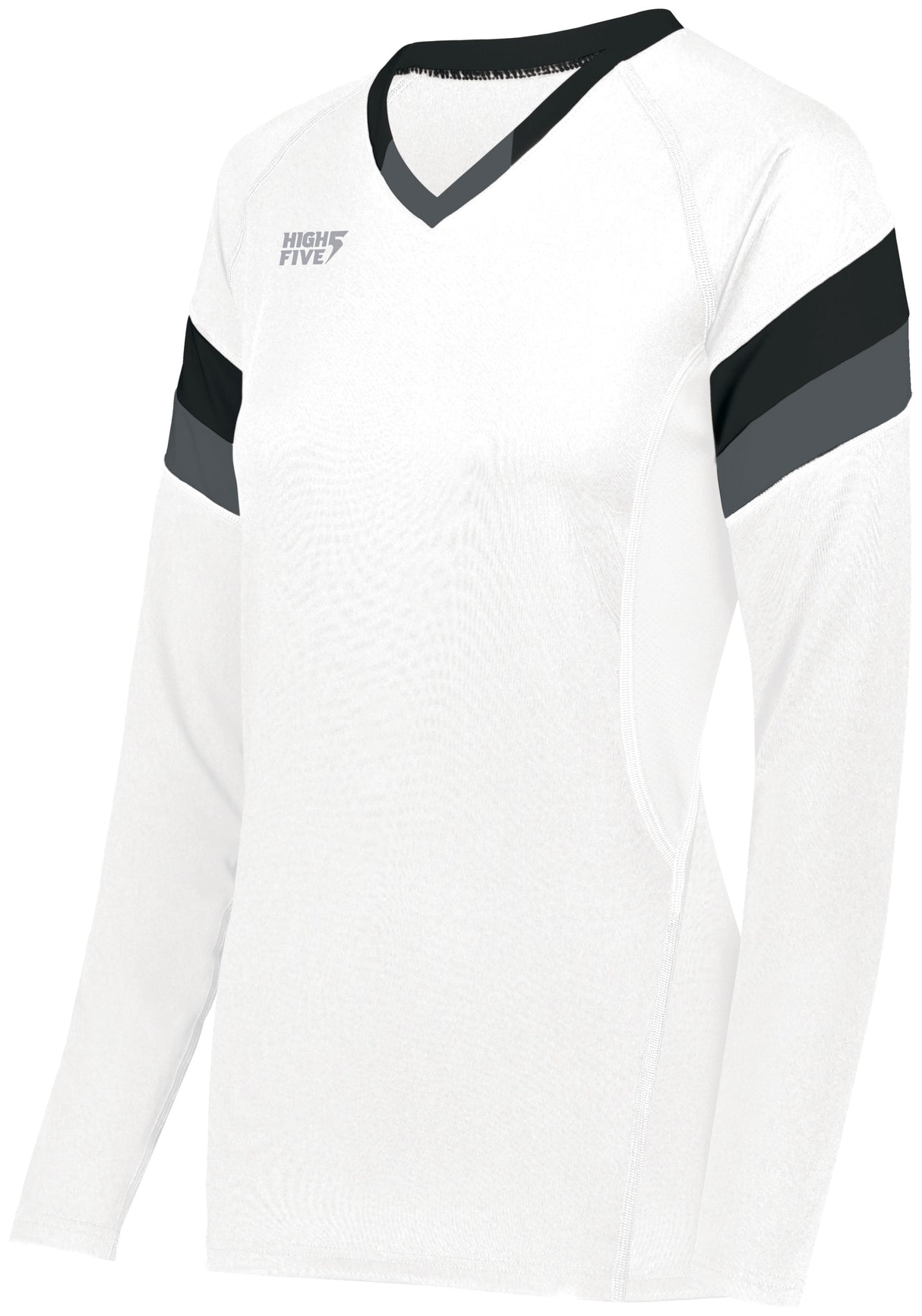 High Five Ladies TruHit Tri-Color Long Sleeve Volleyball Jersey High Five