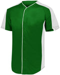 Augusta Adult Full-Button Baseball Jersey Augusta