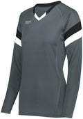 High Five Ladies TruHit Tri-Color Long Sleeve Volleyball Jersey High Five