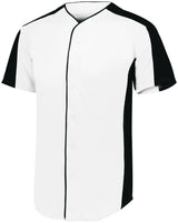 Augusta Adult Full-Button Baseball Jersey Augusta