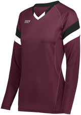 High Five Ladies TruHit Tri-Color Long Sleeve Volleyball Jersey High Five