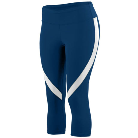 Augusta 2405 Women's Action Color Block Capri Augusta
