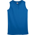 Augusta Women's Sleeveless Two Button Softball Jersey Augusta