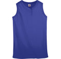 Augusta Women's Sleeveless Two Button Softball Jersey Augusta