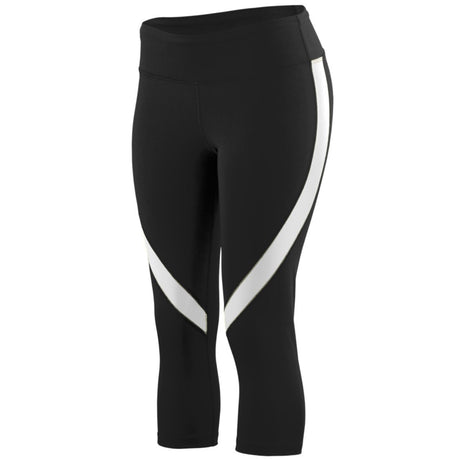 Augusta 2405 Women's Action Color Block Capri Augusta
