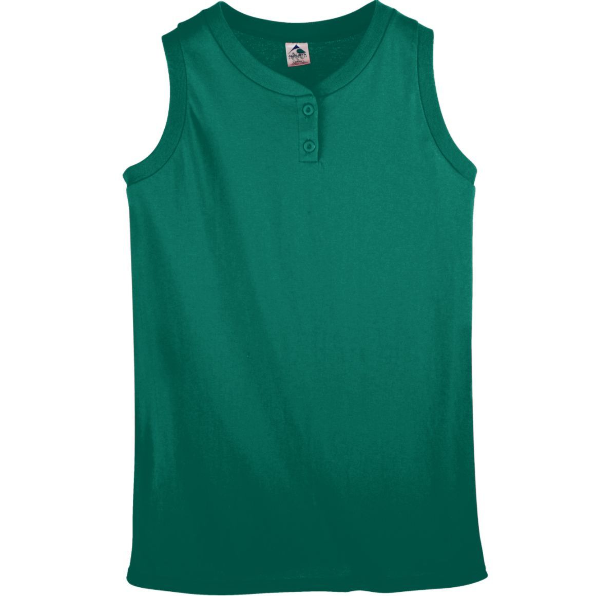 Augusta Women's Sleeveless Two Button Softball Jersey Augusta