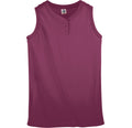 Augusta Women's Sleeveless Two Button Softball Jersey Augusta