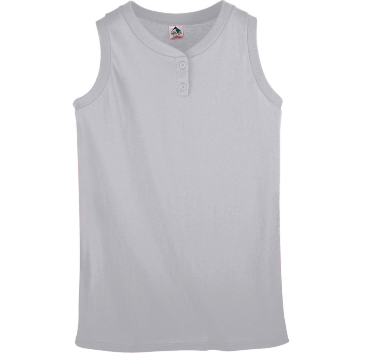 Augusta Women's Sleeveless Two Button Softball Jersey Augusta