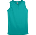 Augusta Women's Sleeveless Two Button Softball Jersey Augusta