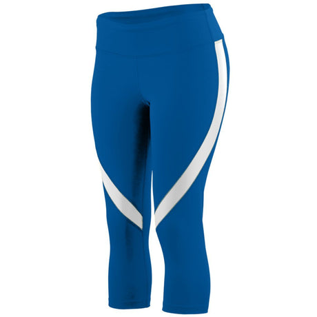 Augusta 2405 Women's Action Color Block Capri Augusta