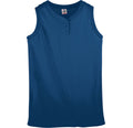 Augusta Women's Sleeveless Two Button Softball Jersey Augusta