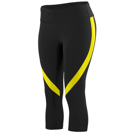 Augusta 2405 Women's Action Color Block Capri Augusta