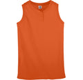 Augusta Women's Sleeveless Two Button Softball Jersey Augusta