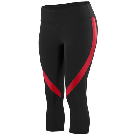 Augusta 2405 Women's Action Color Block Capri Augusta