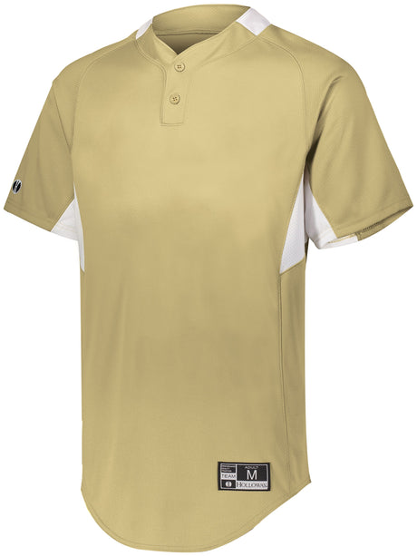 Holloway Youth Game7 Two-Button Baseball Jersey Holloway
