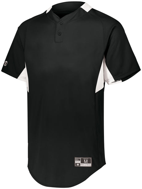 Holloway Youth Game7 Two-Button Baseball Jersey Holloway