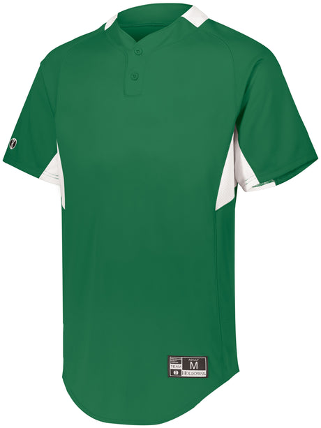 Holloway Youth Game7 Two-Button Baseball Jersey Holloway