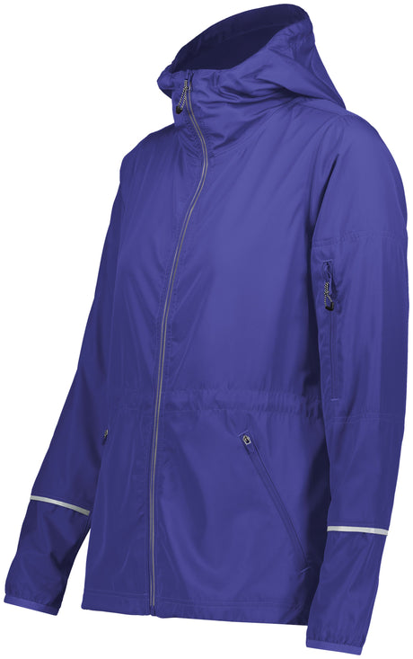 Holloway Women's Packable Full Zip Jacket Holloway