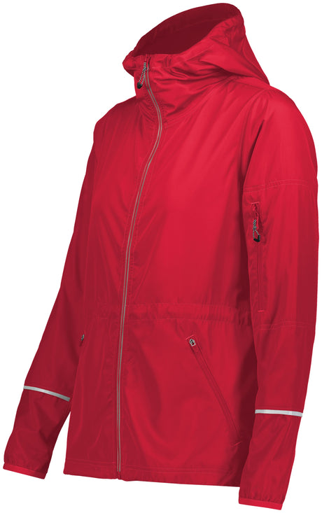 Holloway Women's Packable Full Zip Jacket Holloway