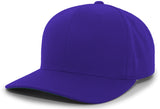 Pacific Headwear Cotton-Poly Hook-And-Loop Adjustable Cap Pacific Headwear