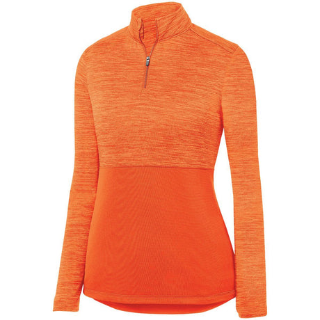 Augusta Women's Shadow Tonal Heather 1/4 Zip Pullover Augusta