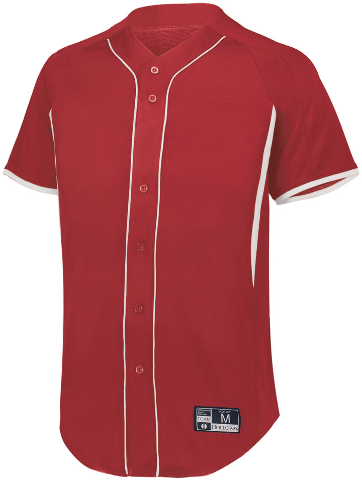 Holloway Youth Game7 Full-Button Baseball Jersey Holloway