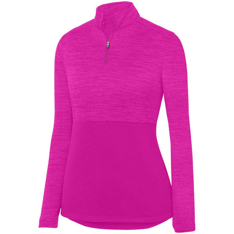 Augusta Women's Shadow Tonal Heather 1/4 Zip Pullover Augusta