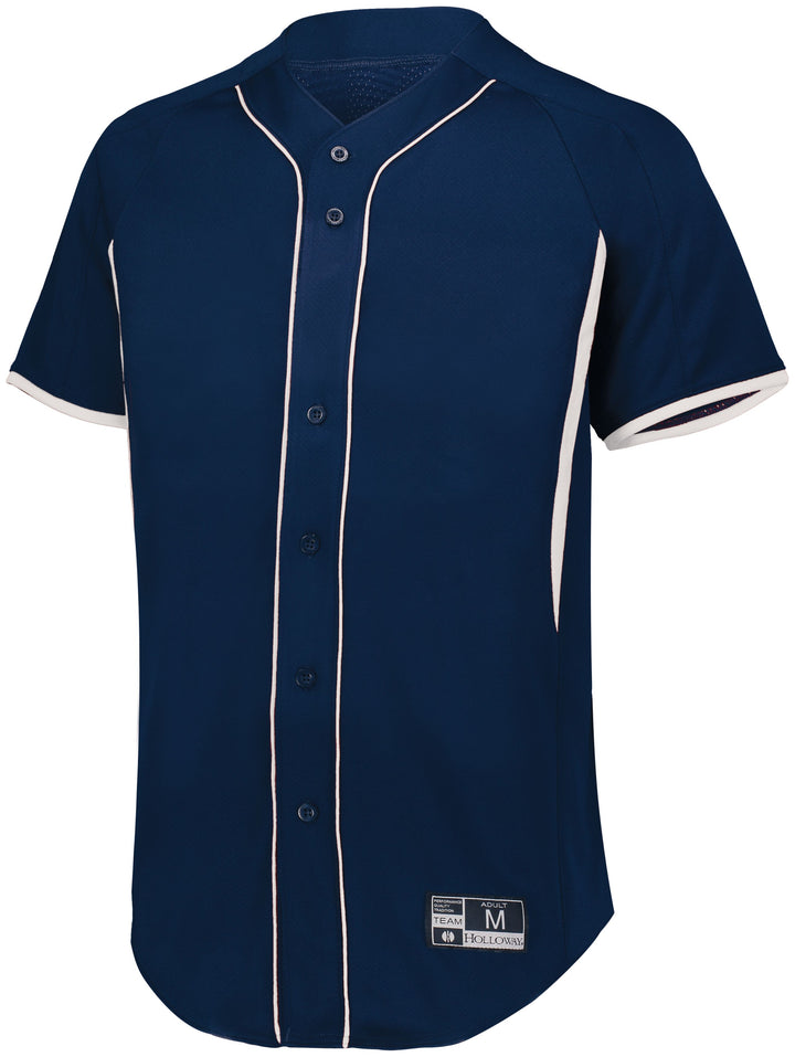Holloway Youth Game7 Full-Button Baseball Jersey Holloway