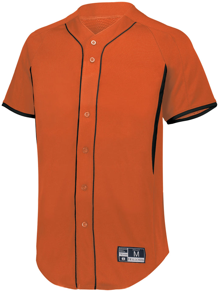 Holloway Youth Game7 Full-Button Baseball Jersey Holloway
