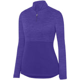 Augusta Women's Shadow Tonal Heather 1/4 Zip Pullover Augusta