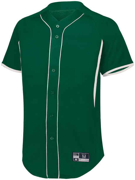 Holloway Youth Game7 Full-Button Baseball Jersey Holloway