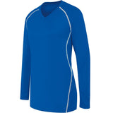 High Five Women's Long Sleeve Solid Volleyball Jersey High Five