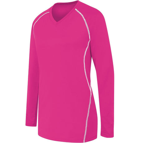 High Five Women's Long Sleeve Solid Volleyball Jersey High Five