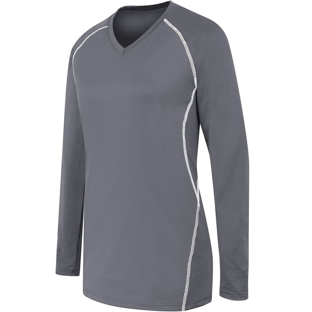 High Five Women's Long Sleeve Solid Volleyball Jersey High Five