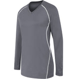 High Five Women's Long Sleeve Solid Volleyball Jersey High Five