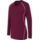 High Five Women's Long Sleeve Solid Volleyball Jersey High Five
