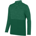 Augusta Shadow Tonal Heather Quarter-Zip