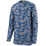 Augusta Men's Digi Camo Wicking Long Sleeve T-Shirt Augusta