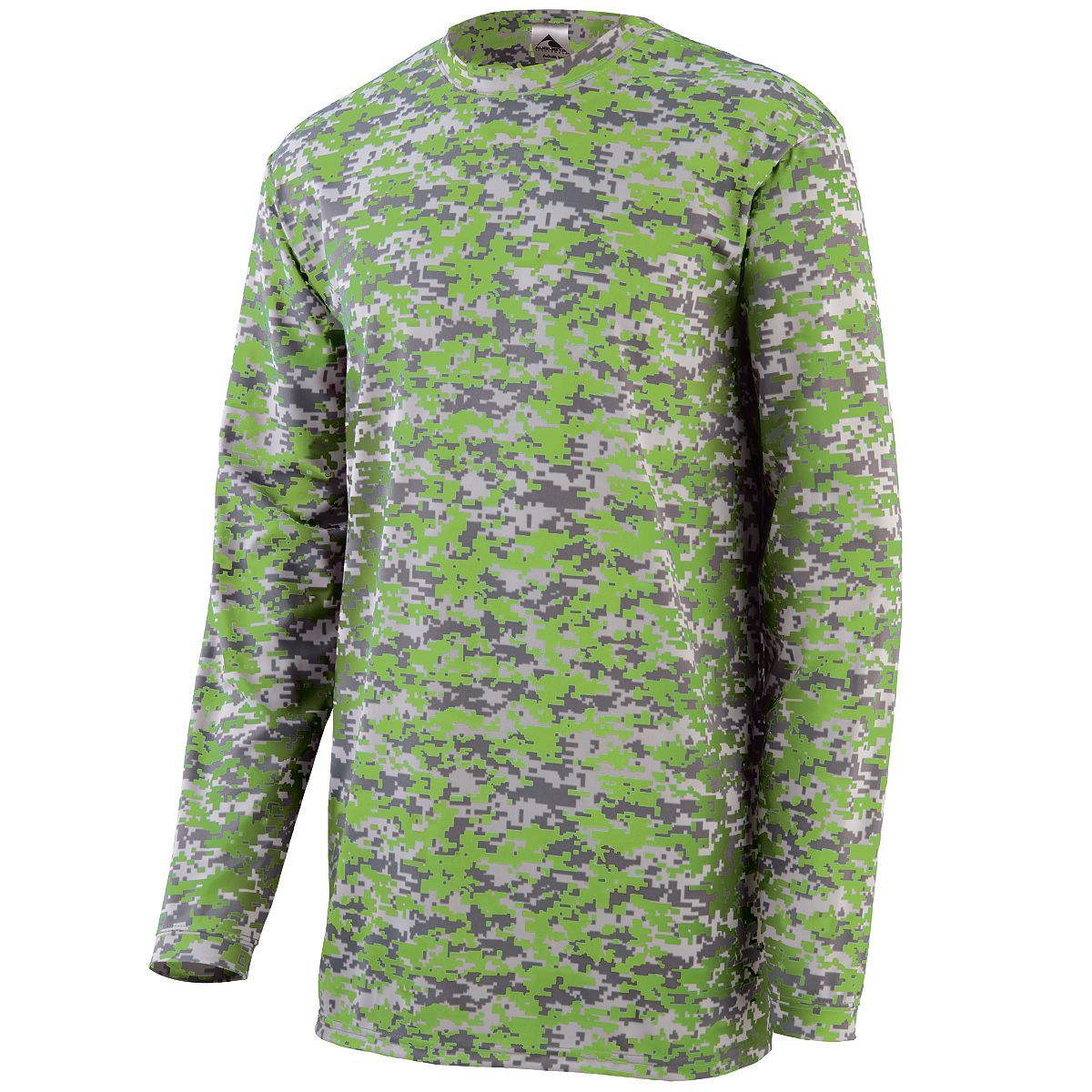 Augusta Men's Digi Camo Wicking Long Sleeve T-Shirt Augusta