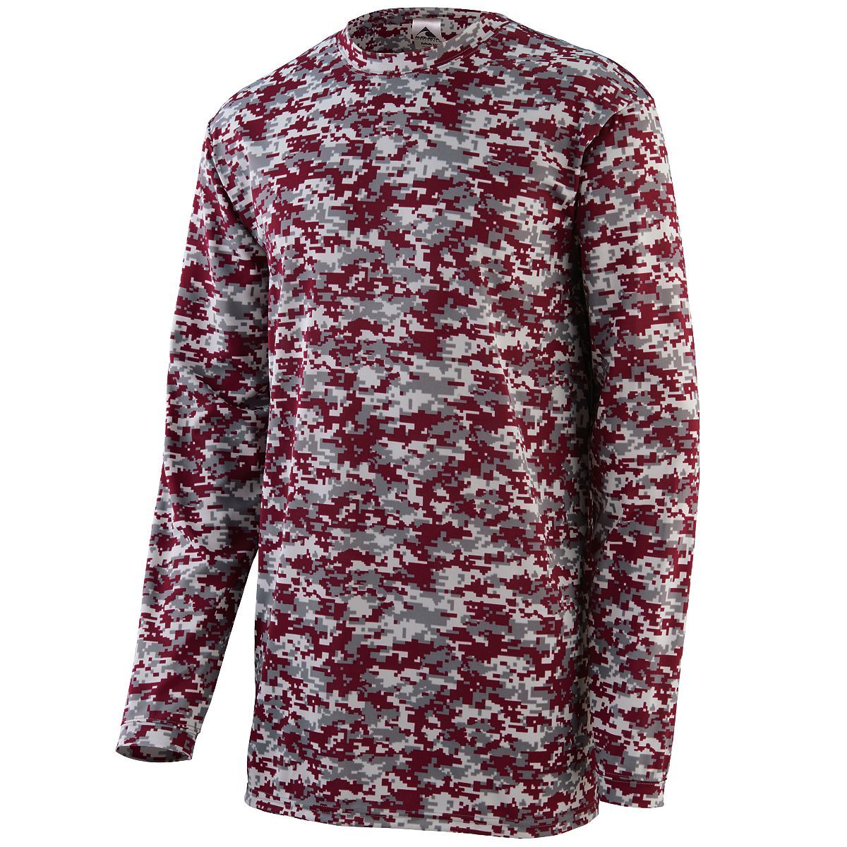 Augusta Men's Digi Camo Wicking Long Sleeve T-Shirt Augusta