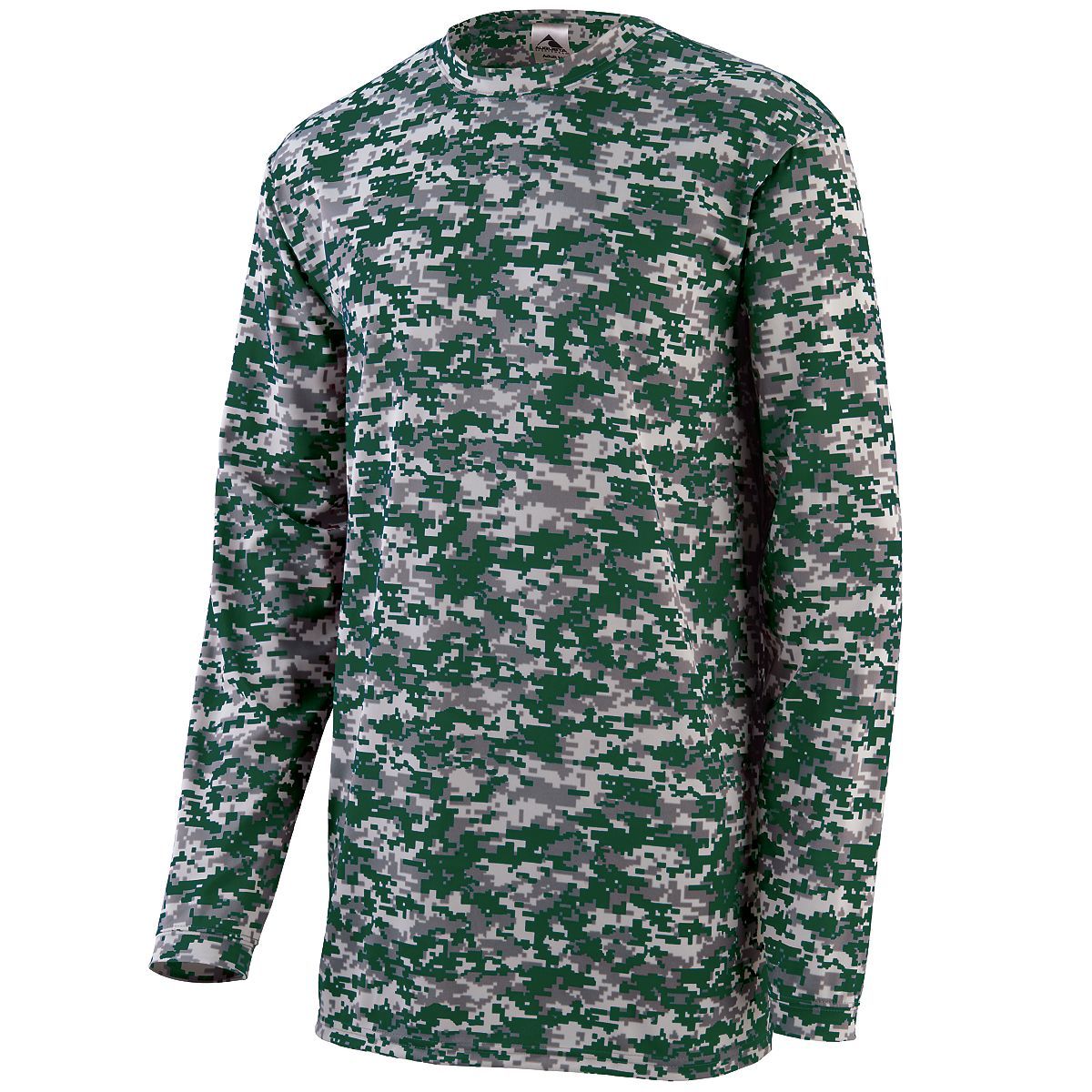 Augusta Men's Digi Camo Wicking Long Sleeve T-Shirt Augusta