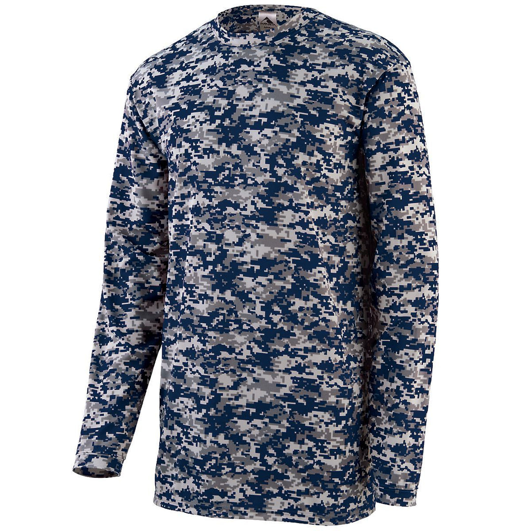 Augusta Men's Digi Camo Wicking Long Sleeve T-Shirt Augusta
