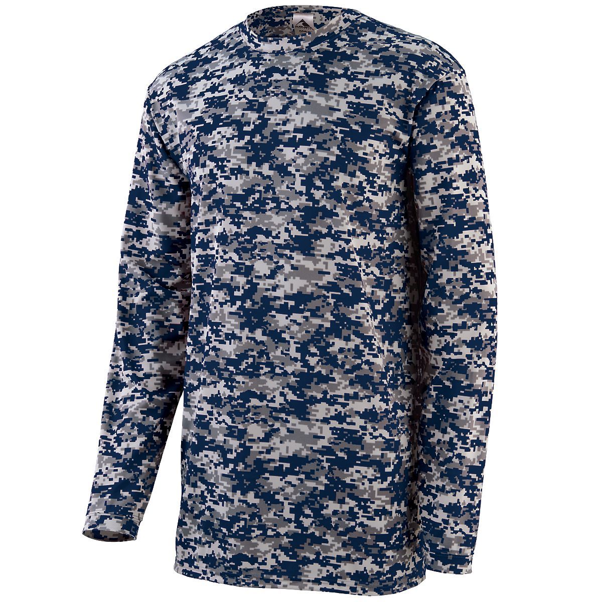 Augusta Men's Digi Camo Wicking Long Sleeve T-Shirt Augusta