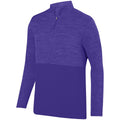 Augusta Shadow Tonal Heather Quarter-Zip