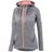 Augusta Women's Zoe Tonal Heather Full Zip Hoodie Augusta