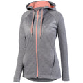 Augusta Women's Zoe Tonal Heather Full Zip Hoodie Augusta