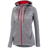 Augusta Women's Zoe Tonal Heather Full Zip Hoodie Augusta