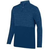 Augusta Shadow Tonal Heather Quarter-Zip
