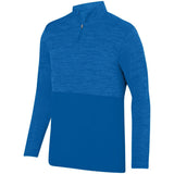 Augusta Shadow Tonal Heather Quarter-Zip